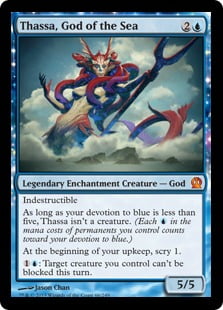 Thassa god of the sea