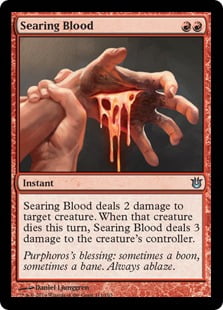 searing blood